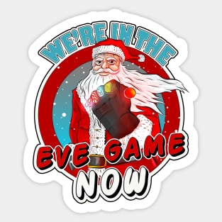 Santa - Eve Game Sticker